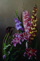Listening In, 24 X 36, oil on panel (2007) AVAILABLE